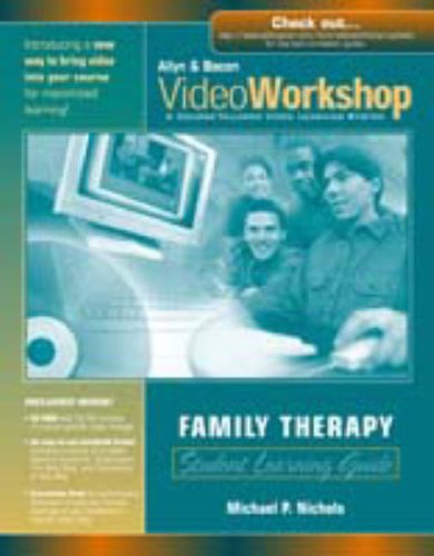 VideoWorkshop for Family Therapy Student Learning Guide with CD-ROM  2006 9780205462834 Front Cover