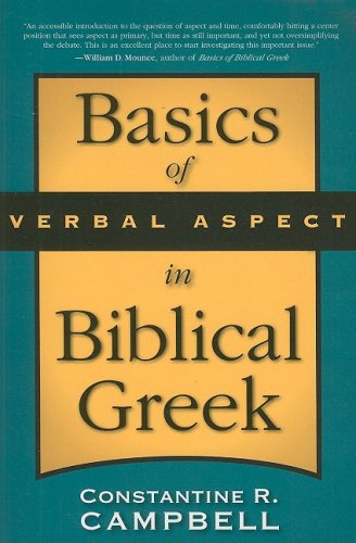Basics of Verbal Aspect in Biblical Greek   2008 9780310290834 Front Cover
