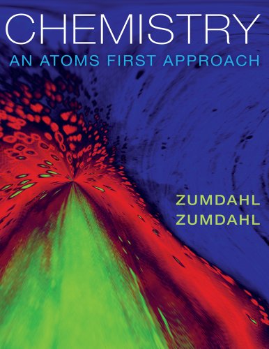 Chemistry An Atoms First Approach  2012 9780840065834 Front Cover
