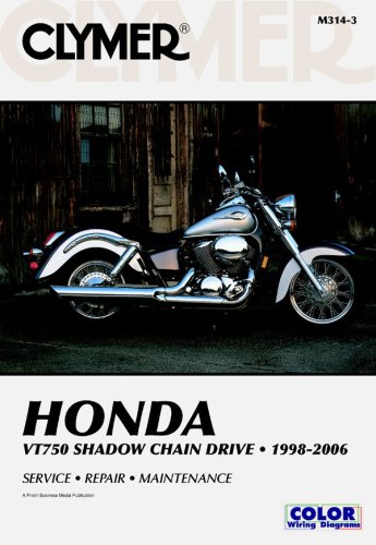 Honda VT750 Shadow Chain Drive 1998-2006  3rd 2006 9781599690834 Front Cover