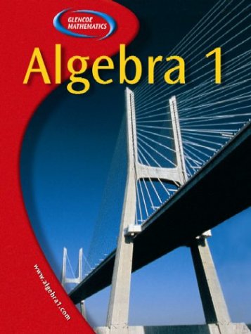 Algebra 1   2003 (Student Manual, Study Guide, etc.) 9780078250835 Front Cover