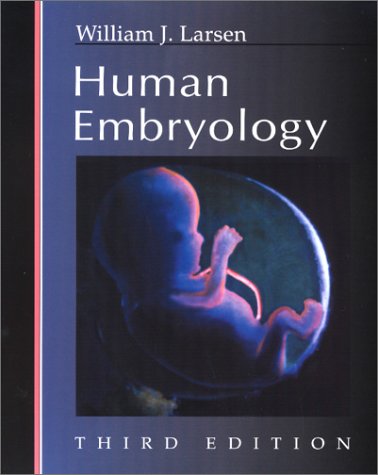 Human Embryology  3rd 2001 (Revised) 9780443065835 Front Cover