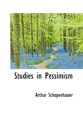 Studies in Pessimism N/A 9781110535835 Front Cover