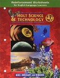 Holt Science and Technology, Grade 7 : Reinforcement Worksheets: Texas Edition 2nd 9780030659836 Front Cover