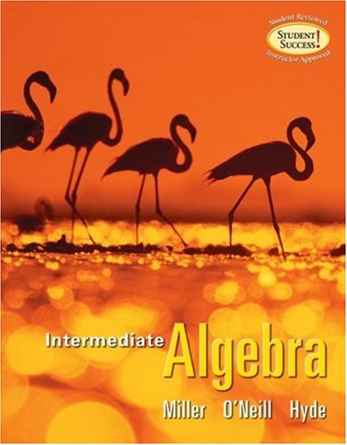 Intermediate Algebra with MathZone   2007 9780073229836 Front Cover
