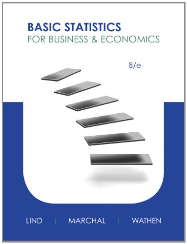 Loose-Leaf Version Basic Statistics for Business &amp; Economics  8th 2013 9780077416836 Front Cover