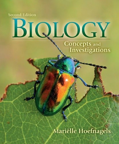Biology Concepts and Investigations 2nd 2012 9780077474836 Front Cover