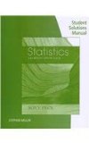 Student Solutions Manual for Peck's Statistics   2014 9781285089836 Front Cover