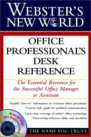 Office Professional's Desk Reference   1999 9780028628837 Front Cover