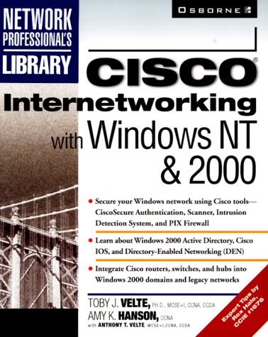 Cisco Internetworking with Windows NT and 2000 1st 2000 9780072120837 Front Cover