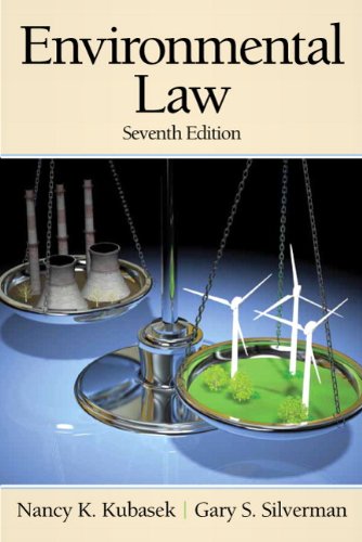 Environmental Law  7th 2011 (Revised) 9780136088837 Front Cover