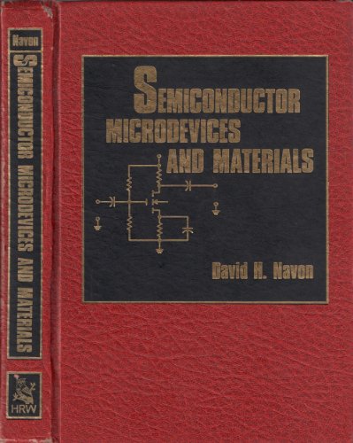 Semiconductor Microdevices and Materials   1986 9780030639838 Front Cover