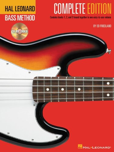 Hal Leonard Bass Method - Complete Edition: Books 1, 2 and 3 Bound Together in One Easy-To-Use Volume! (Bk/Online Audio)  2nd 9780793563838 Front Cover