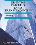 ESSENTIAL CALCULUS,EARLY...V1 >CUSTOM<  N/A 9781285126838 Front Cover