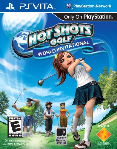 Hot Shots Golf: World Invitational PlayStation Vita artwork