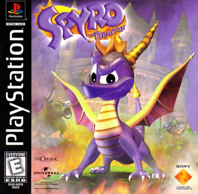 Spyro the Dragon Windows XP artwork