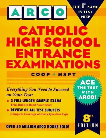 Catholic High School Entrance Exam 8th 9780028611839 Front Cover