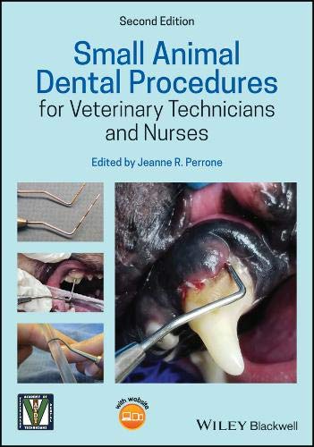 Cover art for Small Animal Dental Procedures for Veterinary Technicians and Nurses, 2nd Edition