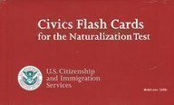 Civics Flash Cards for the Naturalization Test (December 2009)  N/A 9780160845840 Front Cover