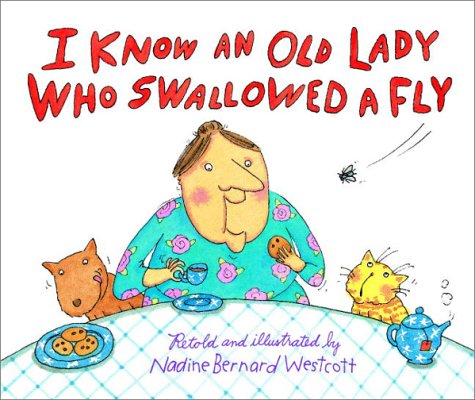 I Know an Old Lady Who Swallowed a Fly   2003 9780316930840 Front Cover