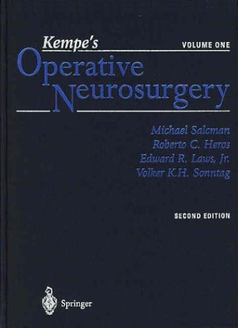 Kempe's Operative Neurosurgery  2nd 2004 9780387019840 Front Cover