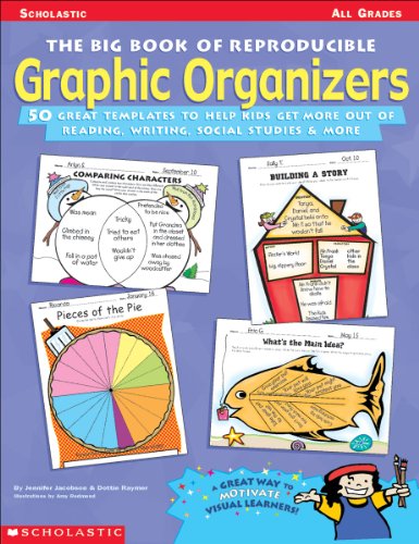 Big Book of Reproducible Graphic Organizers 50 Great Templates That Help Kids Get More Out of Reading, Writing, Social Studies and More  1999 9780590378840 Front Cover