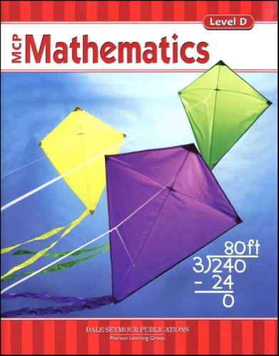 Modern Curriculum Press Mathematics Level d Homeschool Kit 2005c   2005 9780765273840 Front Cover