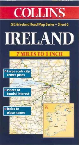 Road Map Great Britain and Ireland Sheet 6 - Ireland Revised  9780004489841 Front Cover