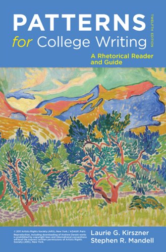 Patterns for College Writing A Rhetorical Reader and Guide 12th 2012 9780312676841 Front Cover