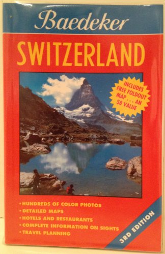 Baedeker Switzerland 3rd 1996 9780028606842 Front Cover