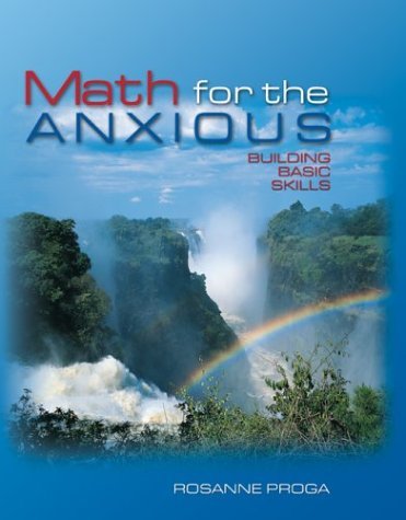 Math for the Anxious Building Basic Skills  2005 9780072885842 Front Cover
