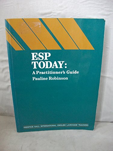 ESP Today A Practitioner's Guide  1991 9780132840842 Front Cover