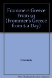 Frommer's Greece '93-'94 on Forty-Five Dollars a Day  N/A 9780133335842 Front Cover
