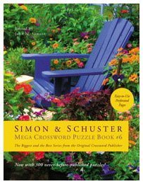 Simon and Schuster Mega Crossword Puzzle Book #6  N/A 9781416587842 Front Cover