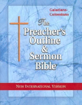 Preacher's Outline and Sermon Bible, NT, NIV Vol. 9 : Galatians, Ephesians, Philippians, Colossians  1998 9781574070842 Front Cover