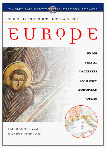 History Atlas of Europe N/A 9780028625843 Front Cover