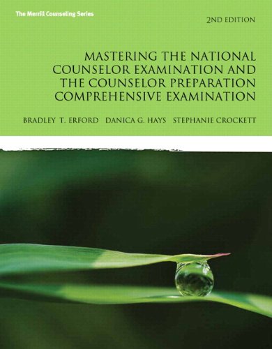 Mastering the National Counselor Exam and the Counselor Preparation Comprehensive Exam  2nd 2015 9780133833843 Front Cover