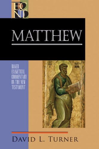 Matthew   2007 9780801026843 Front Cover