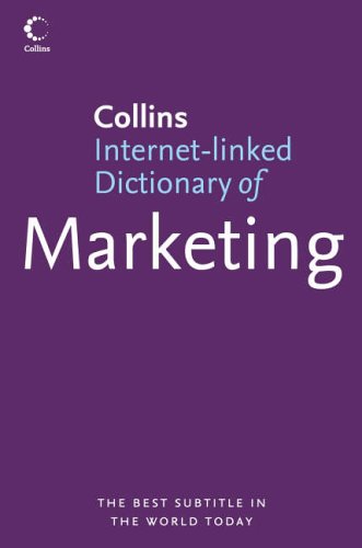 Marketing (Collins Dictionary Of...) N/A 9780007205844 Front Cover