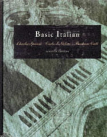 Basic Italian (with Audio Tape)  7th 1993 (Revised) 9780030074844 Front Cover