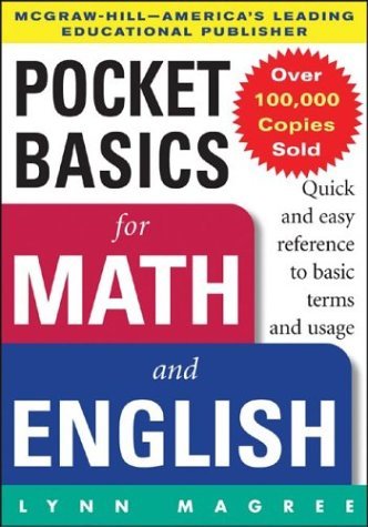 Pocket Basics for Math and English   2005 9780071440844 Front Cover