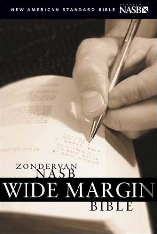 NASB Wide Margin Bible   2002 9780310921844 Front Cover