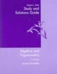 Algebra and Trigonometry  6th 2004 (Guide (Pupil's)) 9780618317844 Front Cover