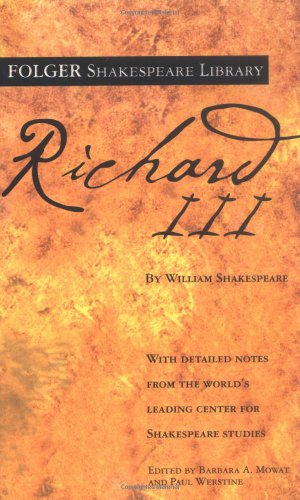 Richard III   2004 9780743482844 Front Cover