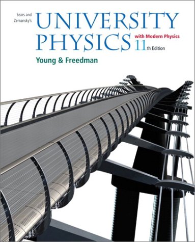 University Physics with Modern Physics with Mastering Physics  11th 2004 (Revised) 9780805386844 Front Cover