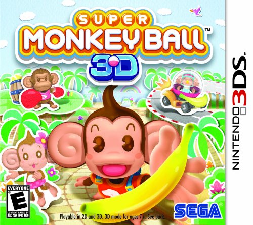 Super Monkey Ball 3D - Nintendo 3DS Nintendo 3DS artwork