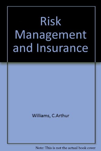 Risk Management and Insurance  7th 1995 9780070705845 Front Cover
