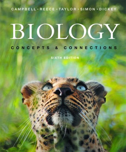 Biology Concepts and Connections 6th 2009 9780321489845 Front Cover