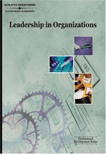 Leadership in Organizations   2001 9780538724845 Front Cover