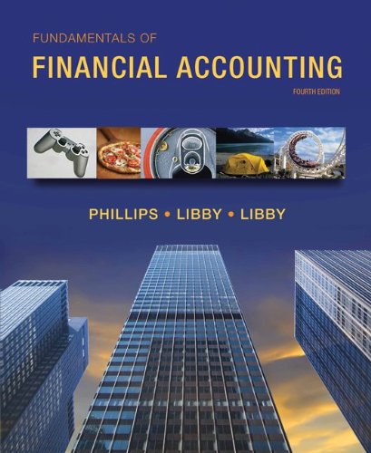 Loose-Leaf for Fundamentals of Financial Accounting  4th 2013 9780077444846 Front Cover